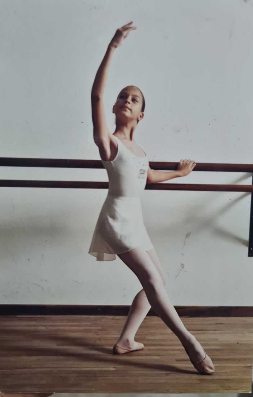 Mariana Oliveira during her 1st year at Bolshoi