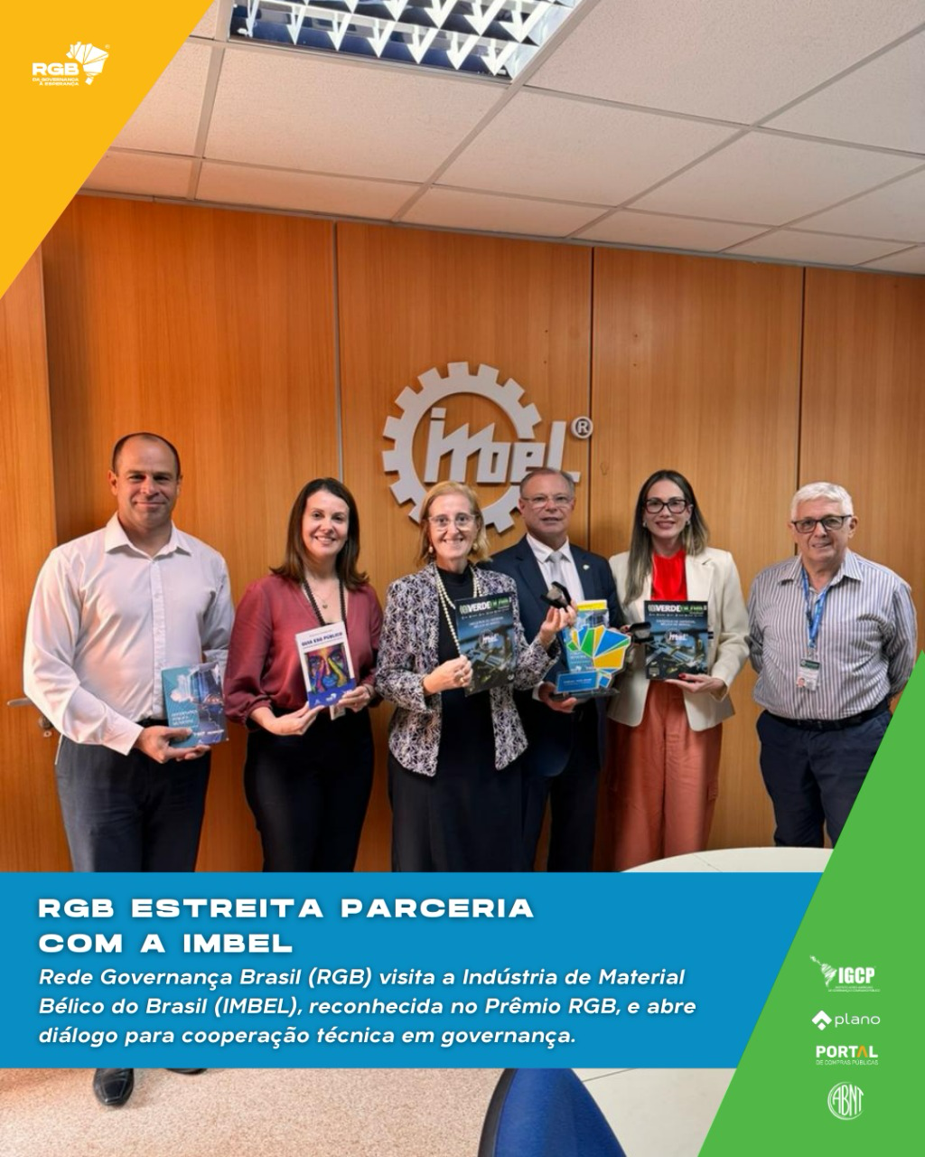 Imbel Inspires Brazil and Advances Governance with Rede Governança Brasil