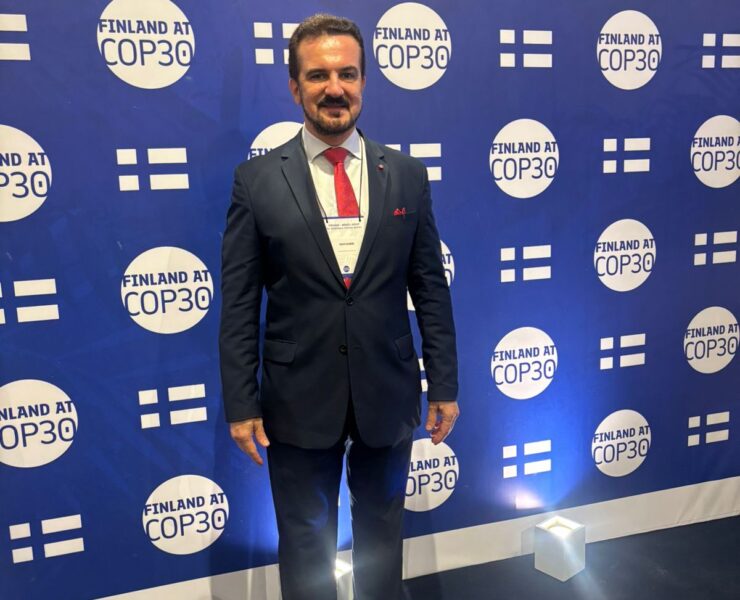 Honorary Consul of Finland in RJ/ES, Sergio Chamone, Participates in COP30 in Belém