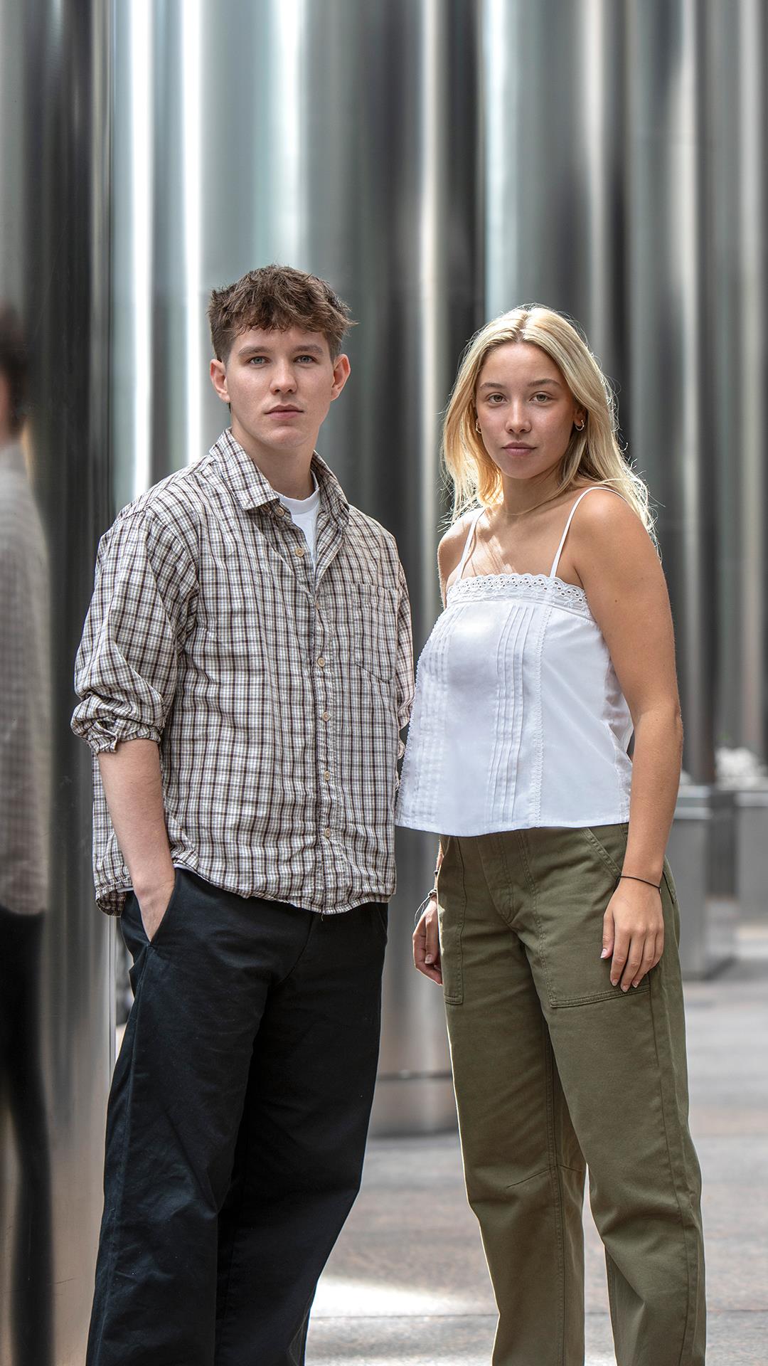 Vinnie Copeland & Elizabeth Anderson for The Hunger Games On Stage (Perou)